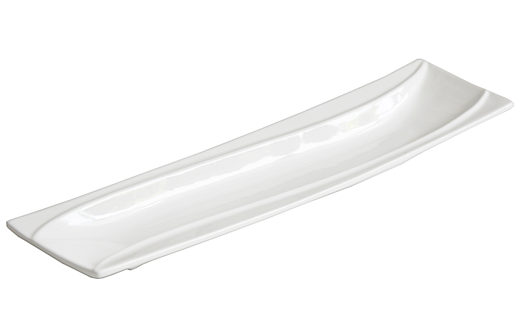 

Biały półmisek Prostokątny Porcelana 26x7 W-wa Sś