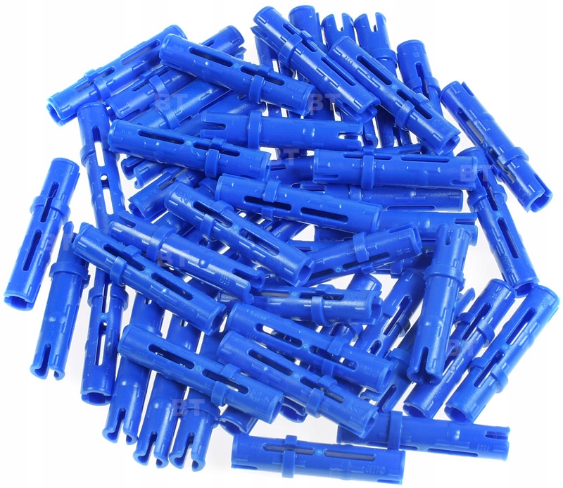 

50szt Lego kołek 4514553 6558 pin długi niebieski