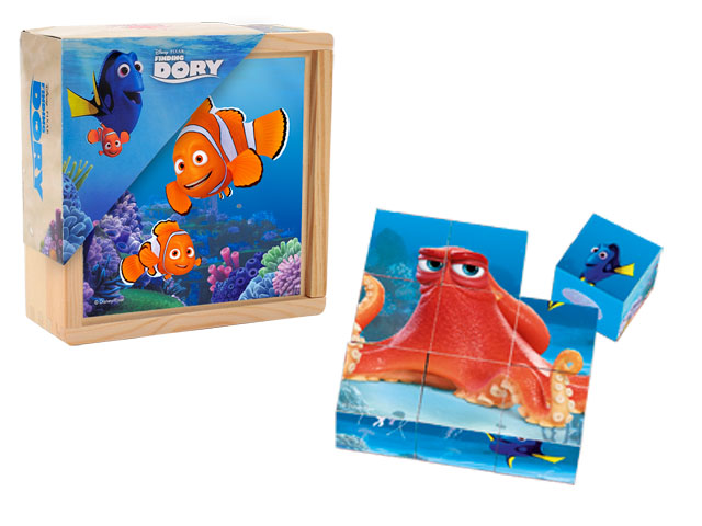 

Klocki drewno układanka Gdzie jest Dory  4413DOR