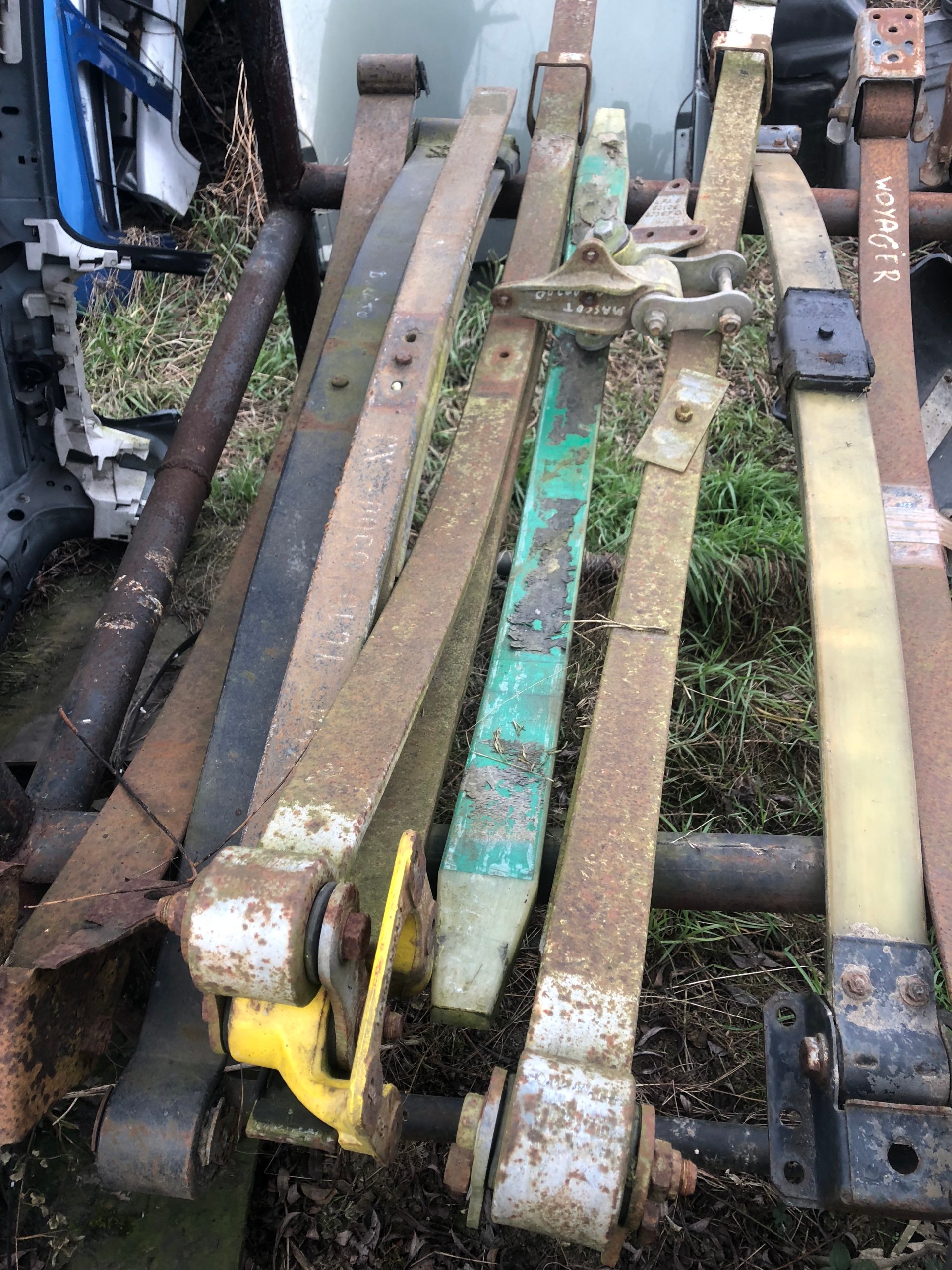 RENAULT MASCOTT MASCOT РЕССОРА ЗАДНЯЯ