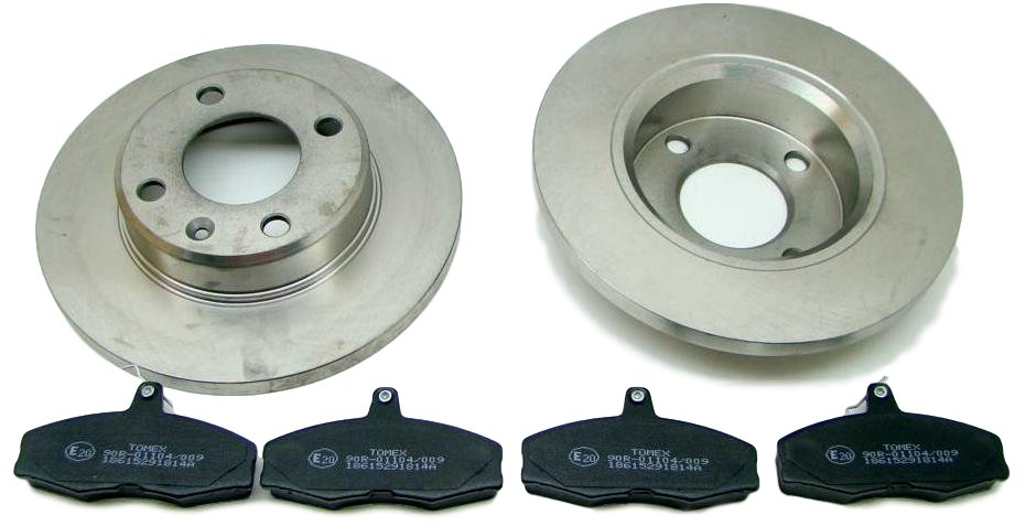 = ДИСКИ + КОЛОДКИ FAVORIT FELICIA FELICIA СПЕРЕДУ=