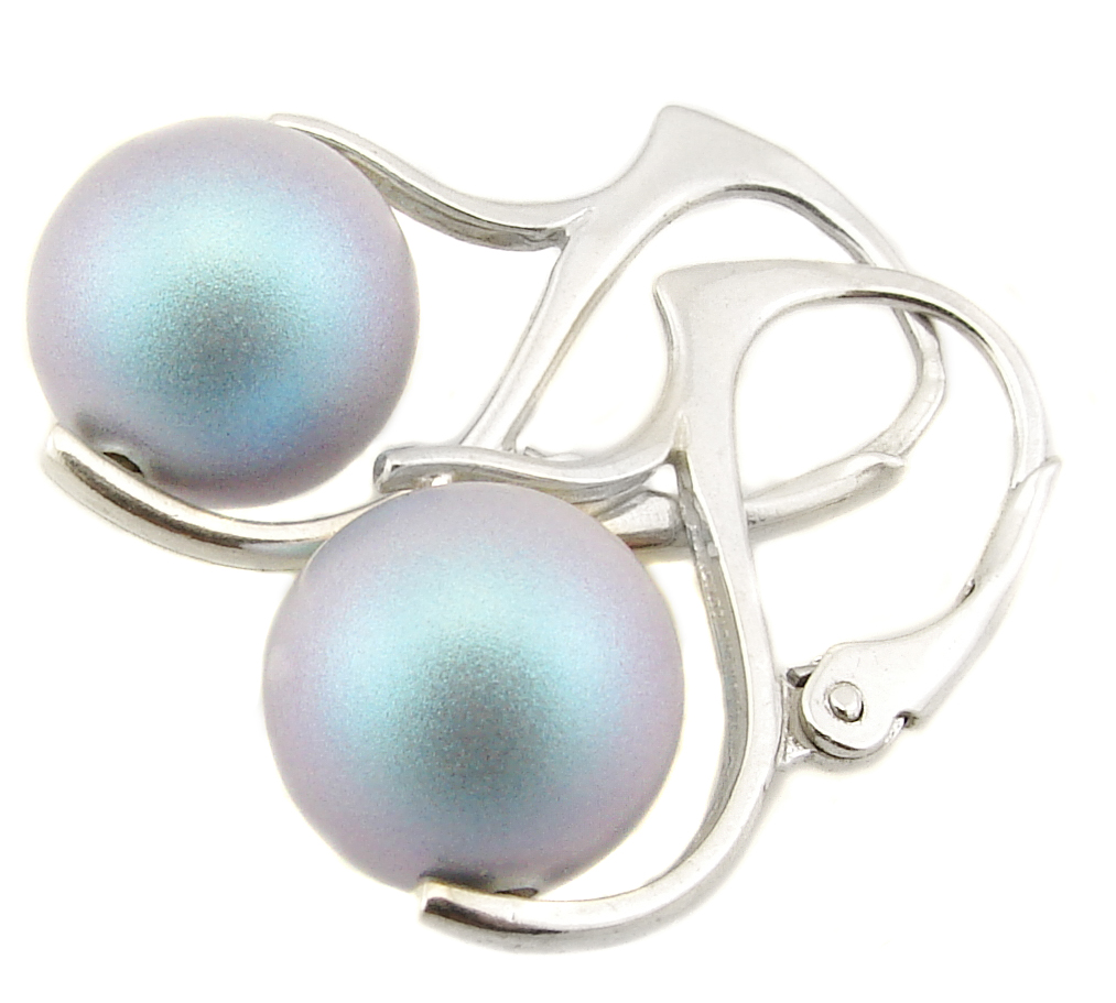 

Arsylion kolczyki z Swarovski Iridesc. Light Blu