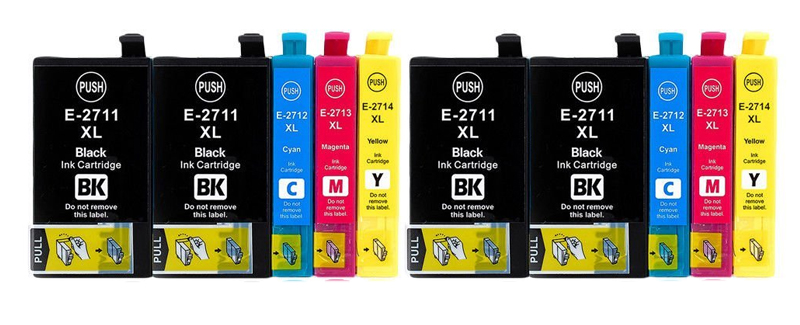 

10x Tusze Do Epson Workforce Wf 7110DTW 7210DTW XL