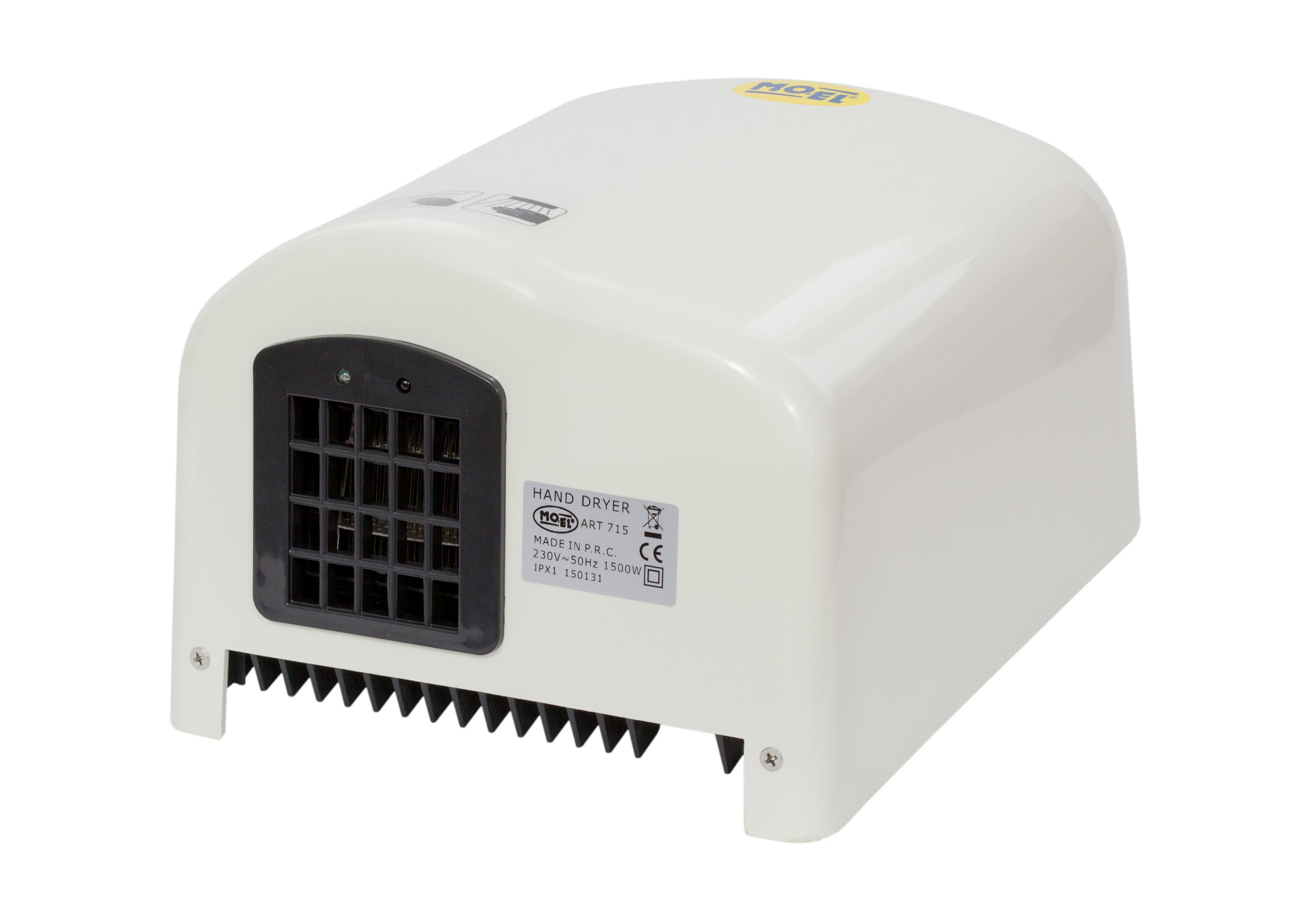 MO-EL SUSZARKA DO RĄK HOTELOWA BASENOWA ŁAZIENKOWA 1650W IPX1 Kod producenta MOE715