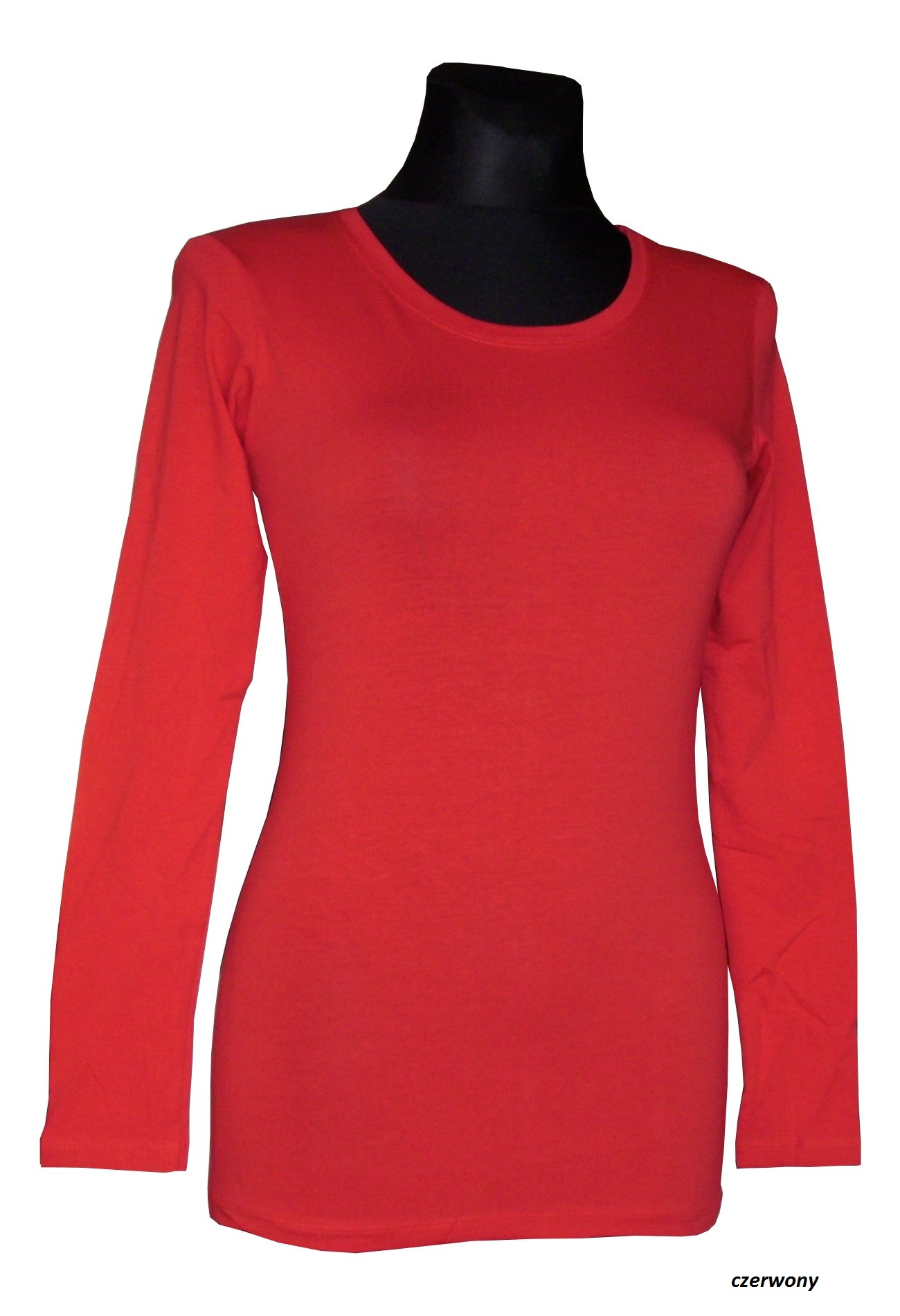 KLASYCZNA GŁADKA BLUZKA TUNIKA DŁUGI RĘKAW JAKOŚĆ Wzór dominujący bez wzoru