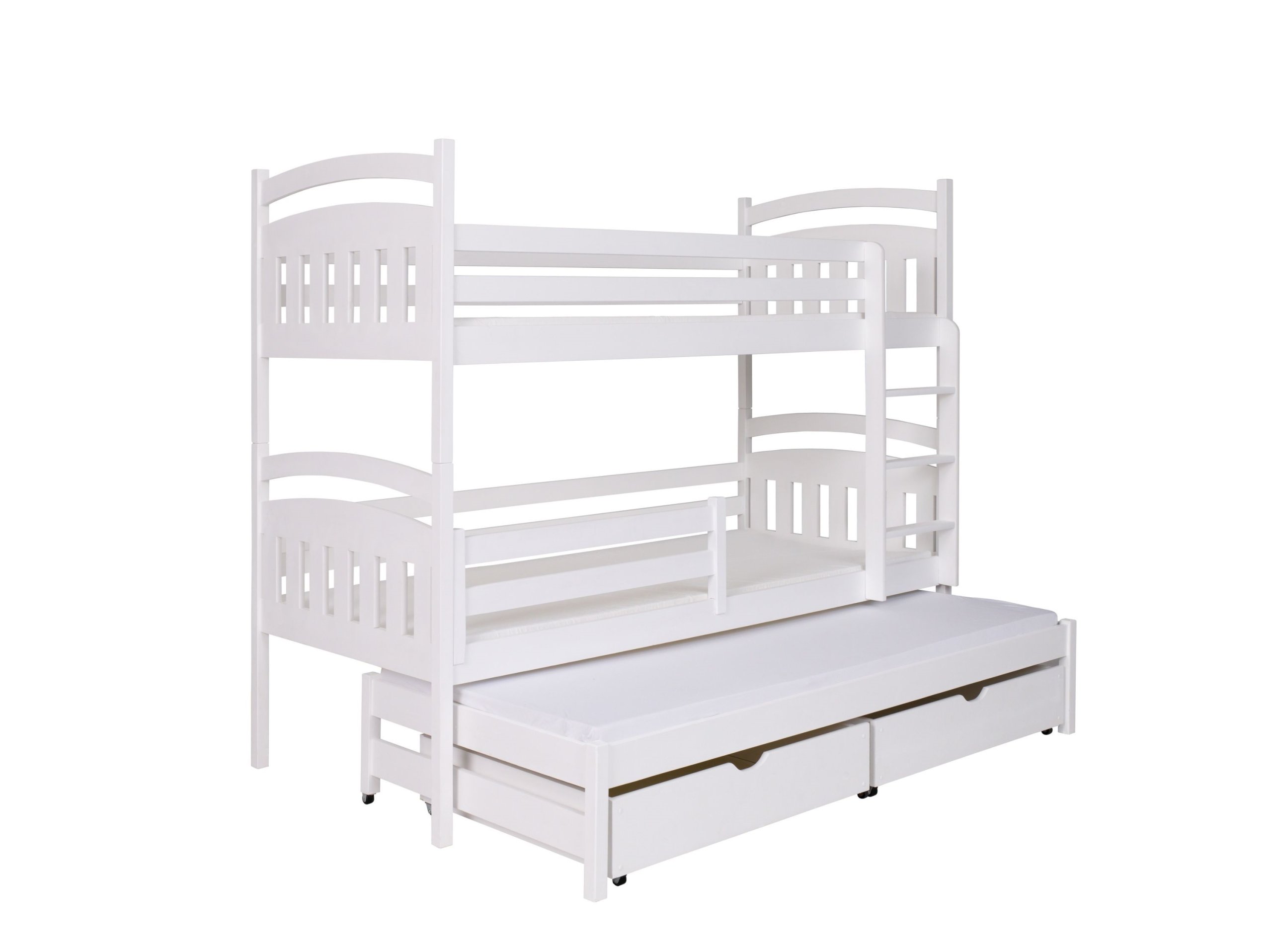 Двухъярусная кровать, 3-местные МАЯ 80x180 + матрасы