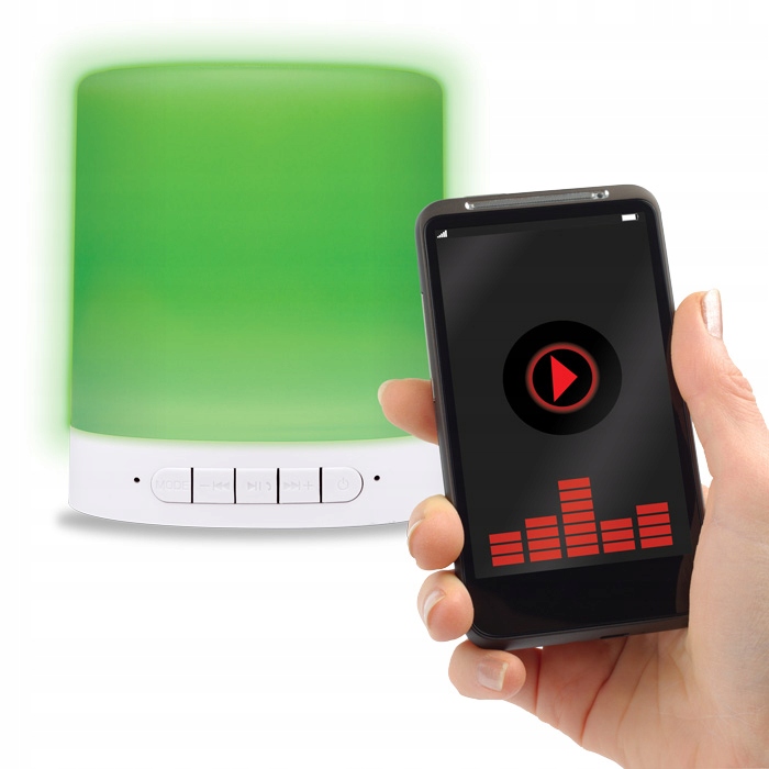 

Przenośny Głośnik Bluetooth Forever Lampka Rgb