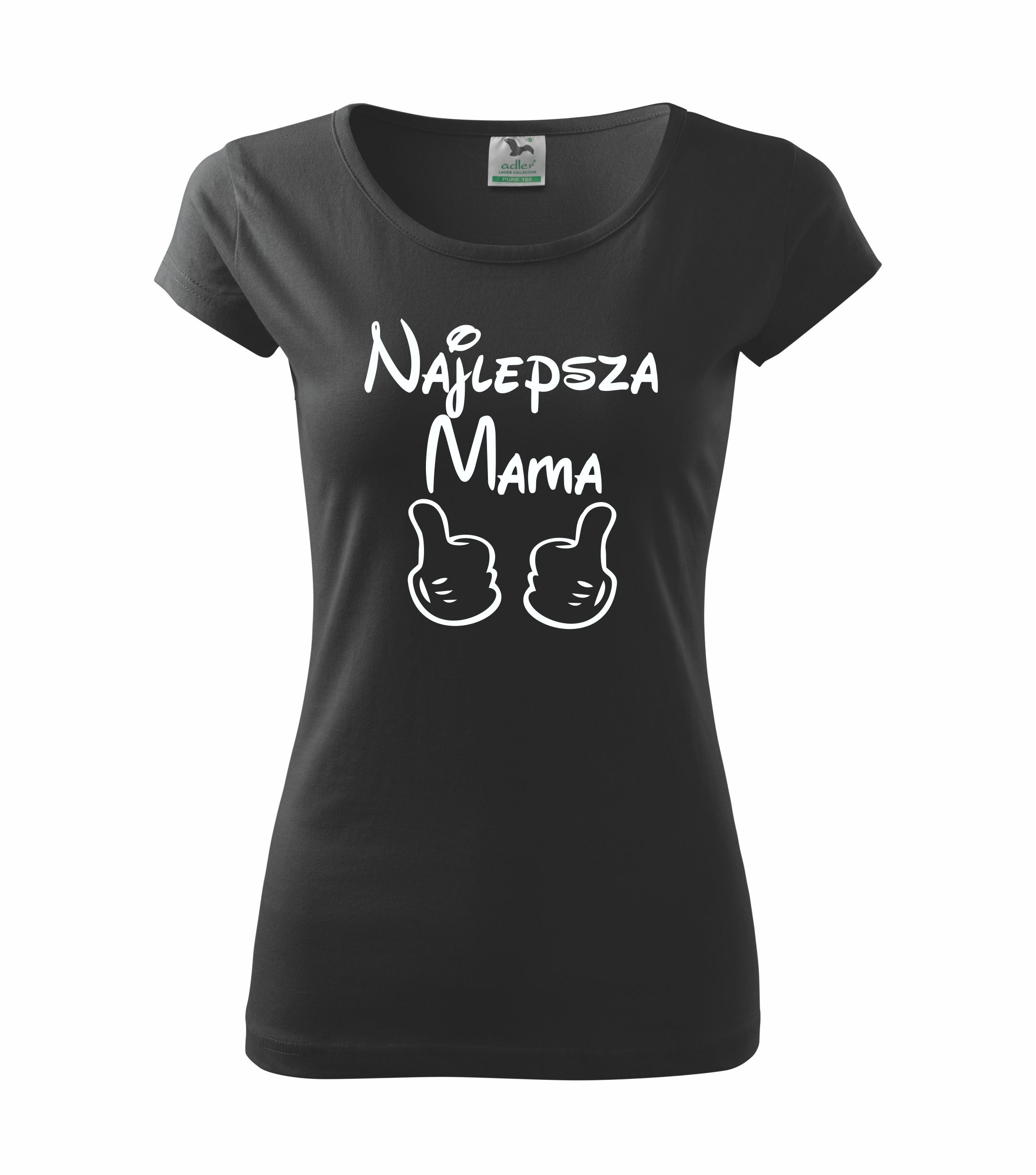 

Koszulka najlepsza super mama Dzień Mamy S