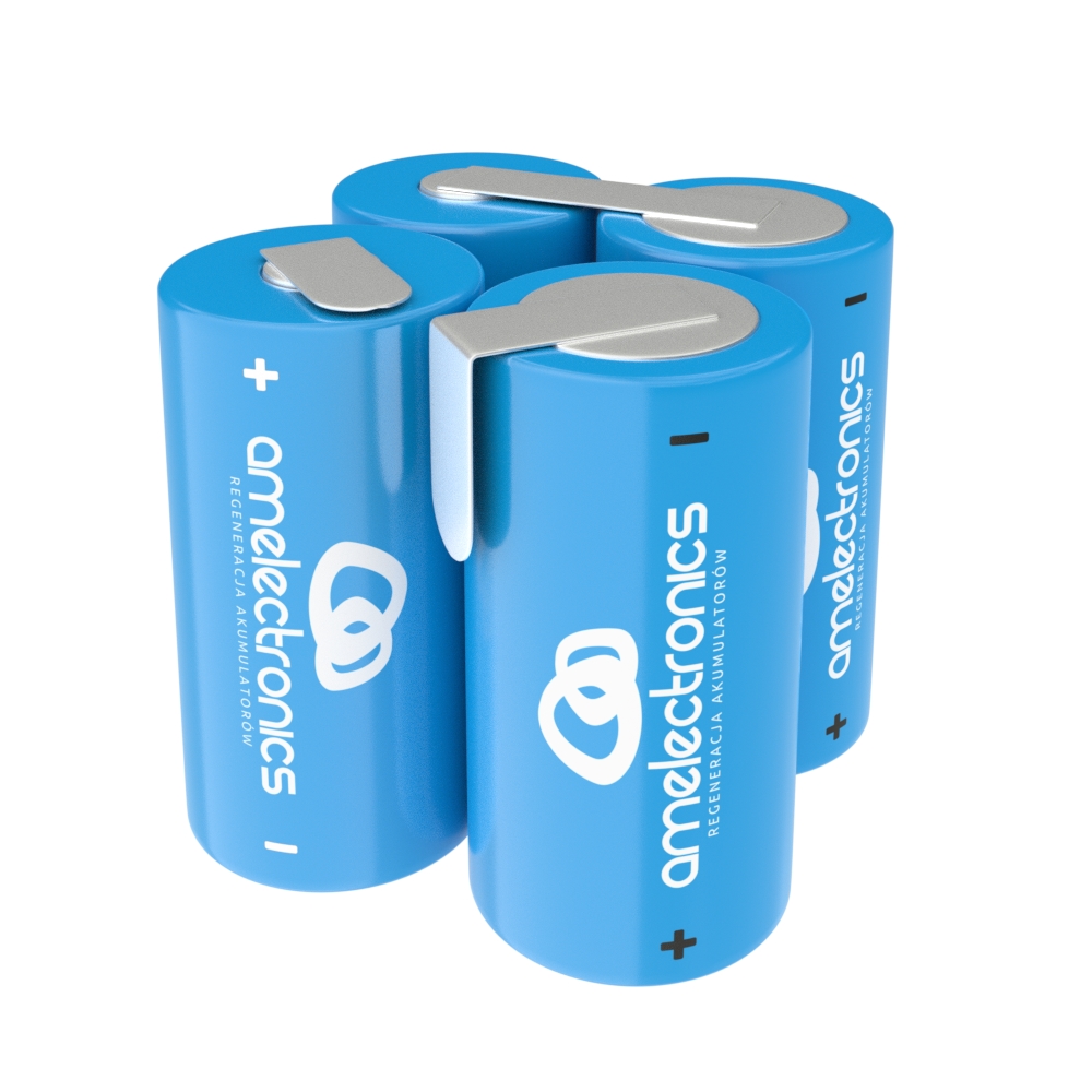 

Akumulator pakiet 4 Ogniw Sc 4,8V 1500mAH NiCd t