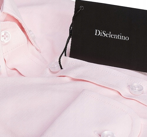 Koszula Damska Jasny Róż Elegancka Biznesowa XXL Marka Di Selentino