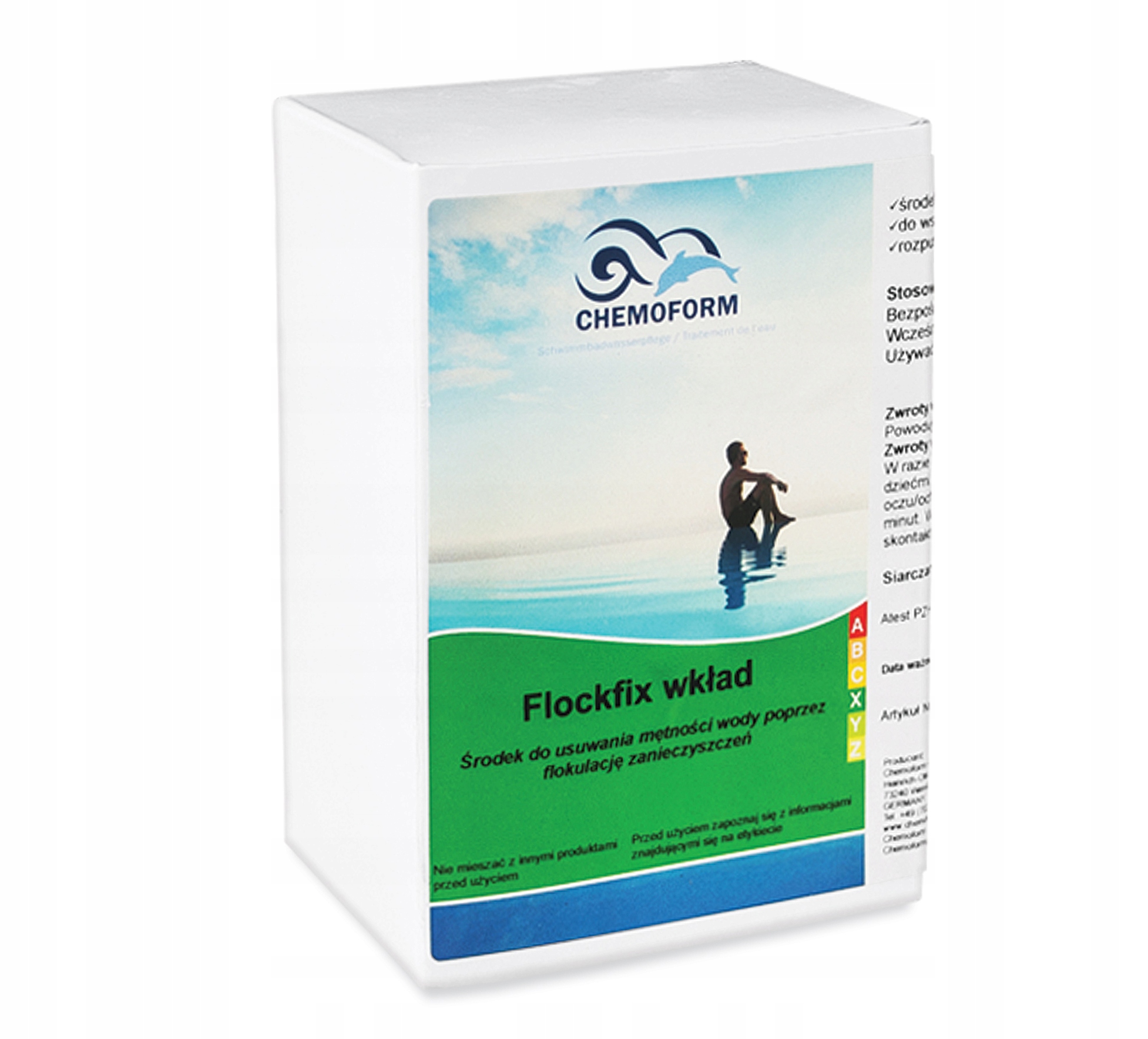 

Koagulant Flock Fix wkłady kartusze Chemoform 1kg