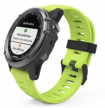 

Pasek do Garmin Fenix 2 / 3 / 3HR / 5X 26MM Lime