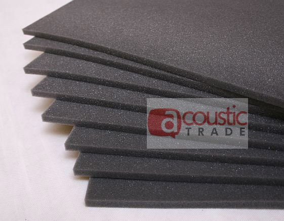 акустична піна технічний килимок PU гладкий 1 см код виробника ST10