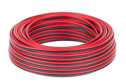 

Przewód kabel głośnikowy 2x 1mm 10m (2282a)