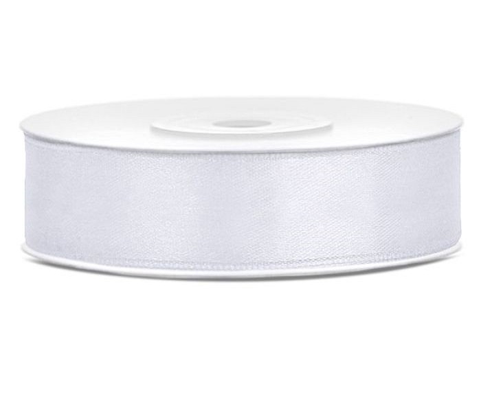 

Tasiemka Wstążka Satynowa biała 12mm x 25m