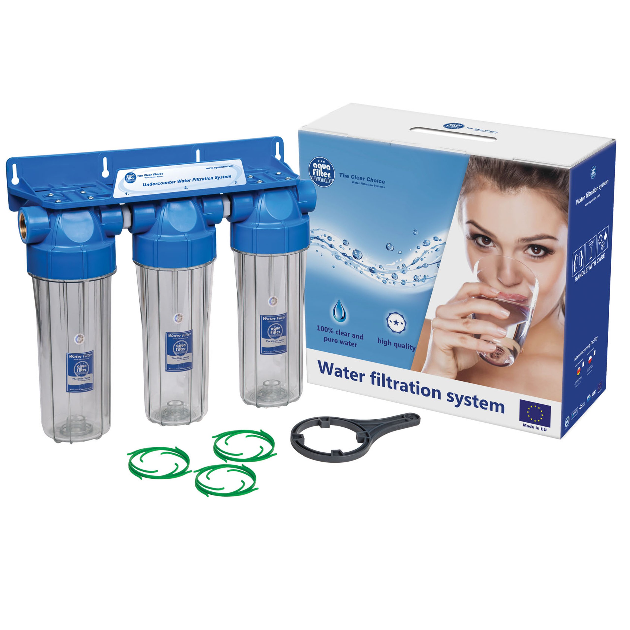 Aquafilter Komplexný filter na vodu TRIO 1/2