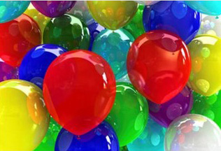 

Balony Metalic 10szt baloniki gumowe MIX
