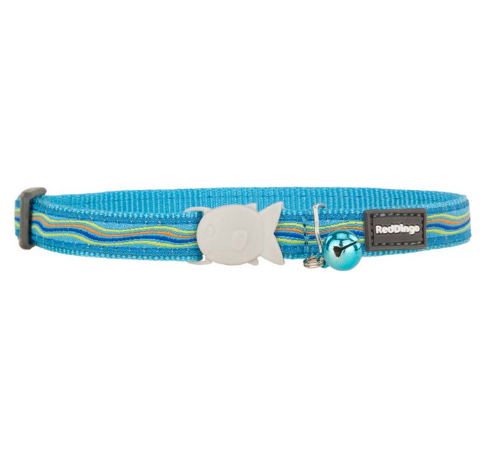 

Obroża dla kota Turkusowa Red Dingo 12mm/20-32cm