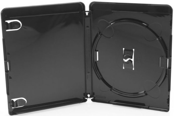 Коробка Amaray 4K UltraHD DVD / BLU-RAY черный 1 шт тип DVD box