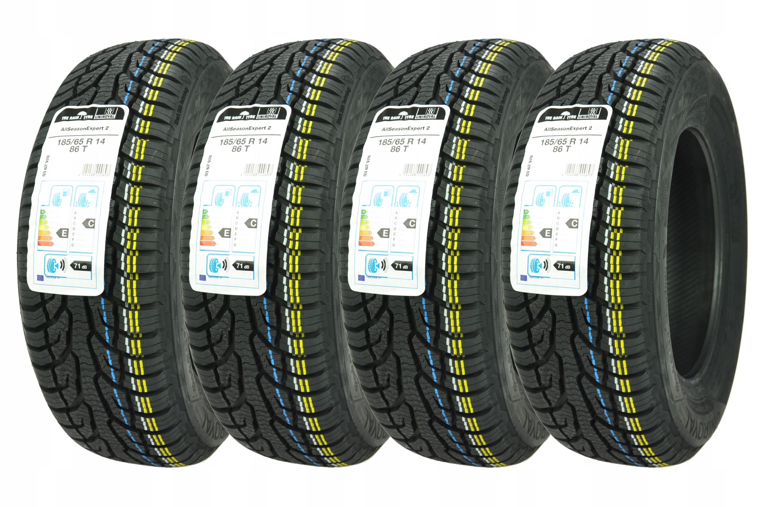 4 x 185/65R14 AllSeasonExpert Uniroyal круглий рік