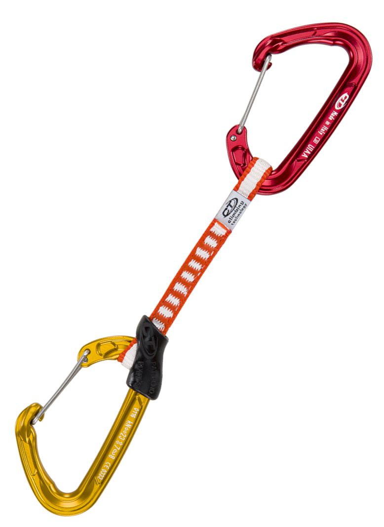 Ekspres wspinaczkowy Climbing Technology Fly-Weight Evo Dy 17 cm red/gold