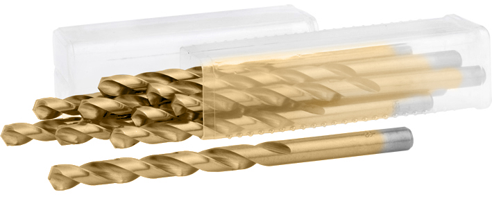 WIERTŁO DO METALU FI 1.5 MM TYTANOWE TYTAN 10 SZT Zastosowanie do metalu