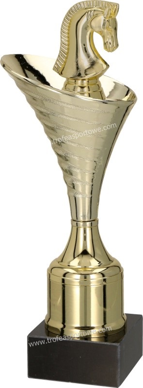 

Puchar Szachy Konik z figurką 3D 19cm grawer