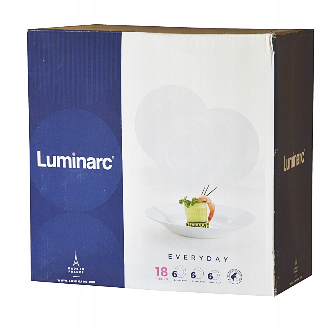 

Luminarc serwis obiadowy Every Day 18 el. W-wa