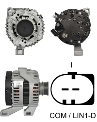 CA2001 ALTERNATOR VOLVO V60 V70 XC60 XC70 2.0 D Producent części Bosch
