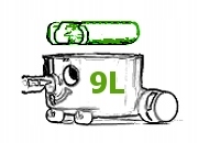 Odkurzacz Numatic HVR200 Henry + 15 worków Szerokość produktu 34 cm