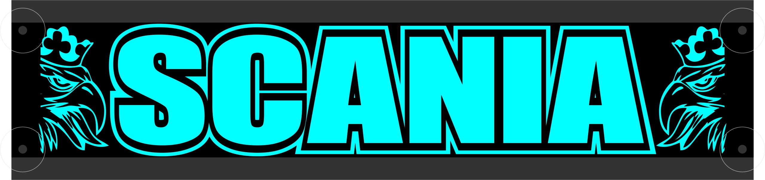 Світлодіодна панель Scania 50x12 + безкоштовно