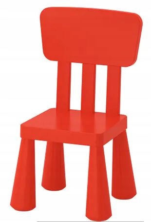 IKEA STOLIK DLA DZIECKA MAMMUT I 2 KRZESŁA MAMMUT Marka Ikea