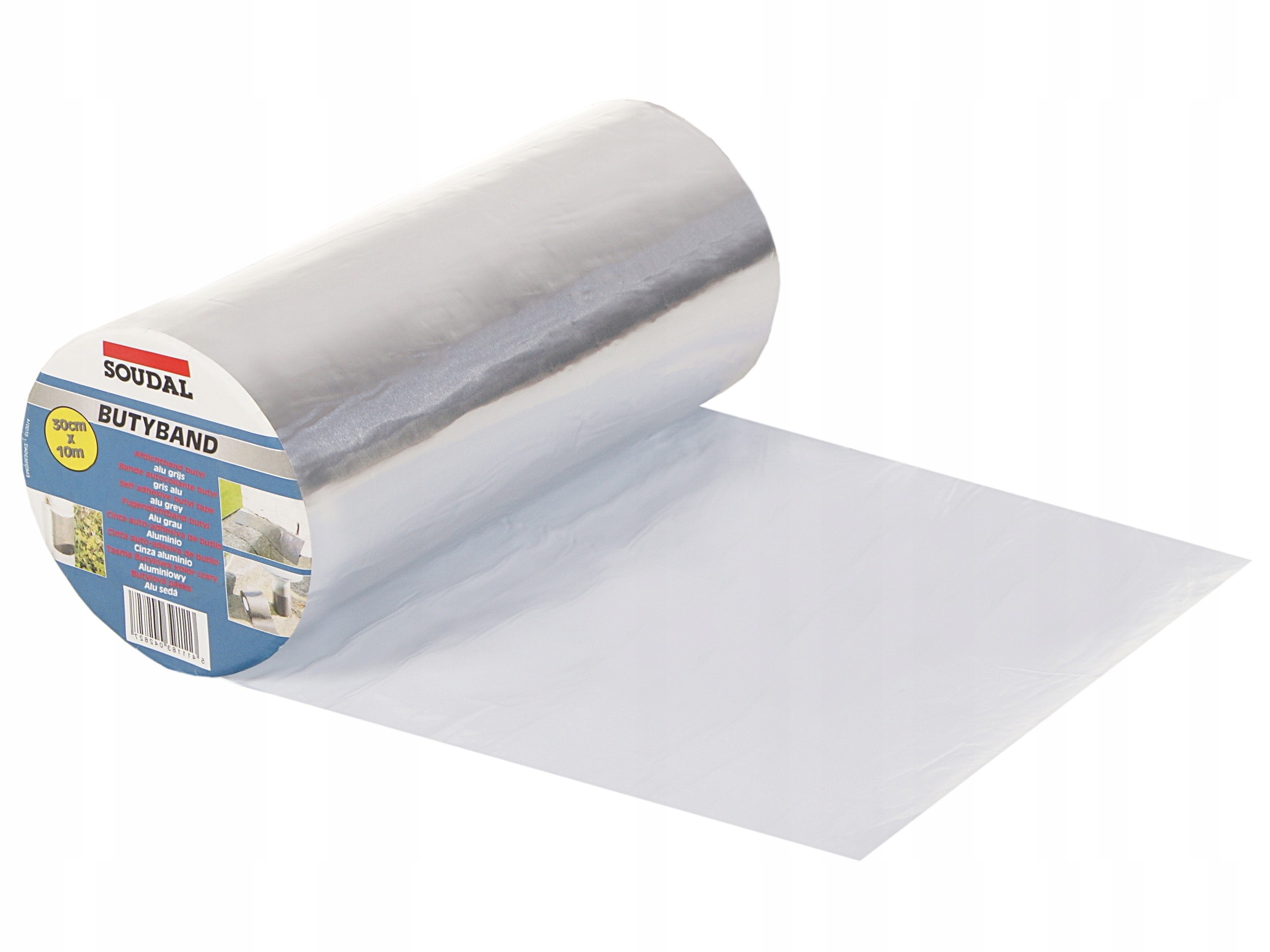 

Butylowa Taśma Uszczelniająca Soudal 300mm x 10mb