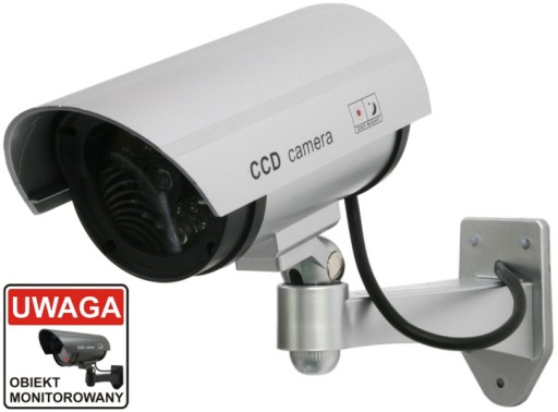 

Kamera Atrapa Dioda Led Kamery Zewnętrzna Nocna Ir