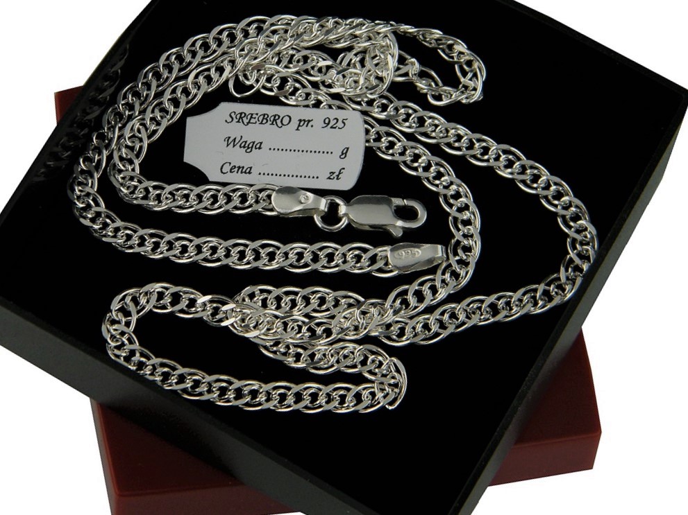 

Łańcuszek Nonna Srebro 925 925 Hurt Detal -50%