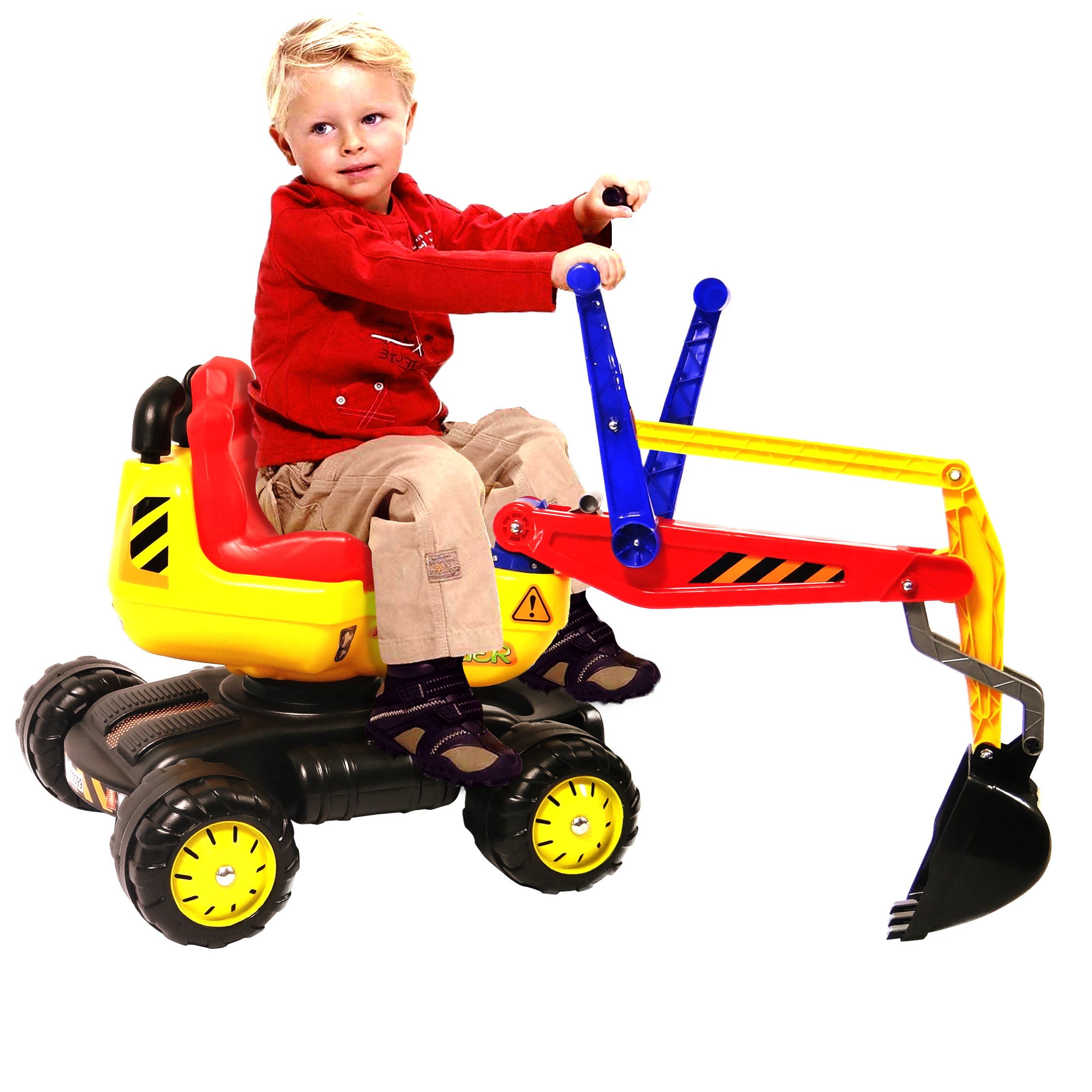 Koparka Jeździk ZABAWKA MEGA GIGANT DLA DZIECI EAN (GTIN) 5903598000092