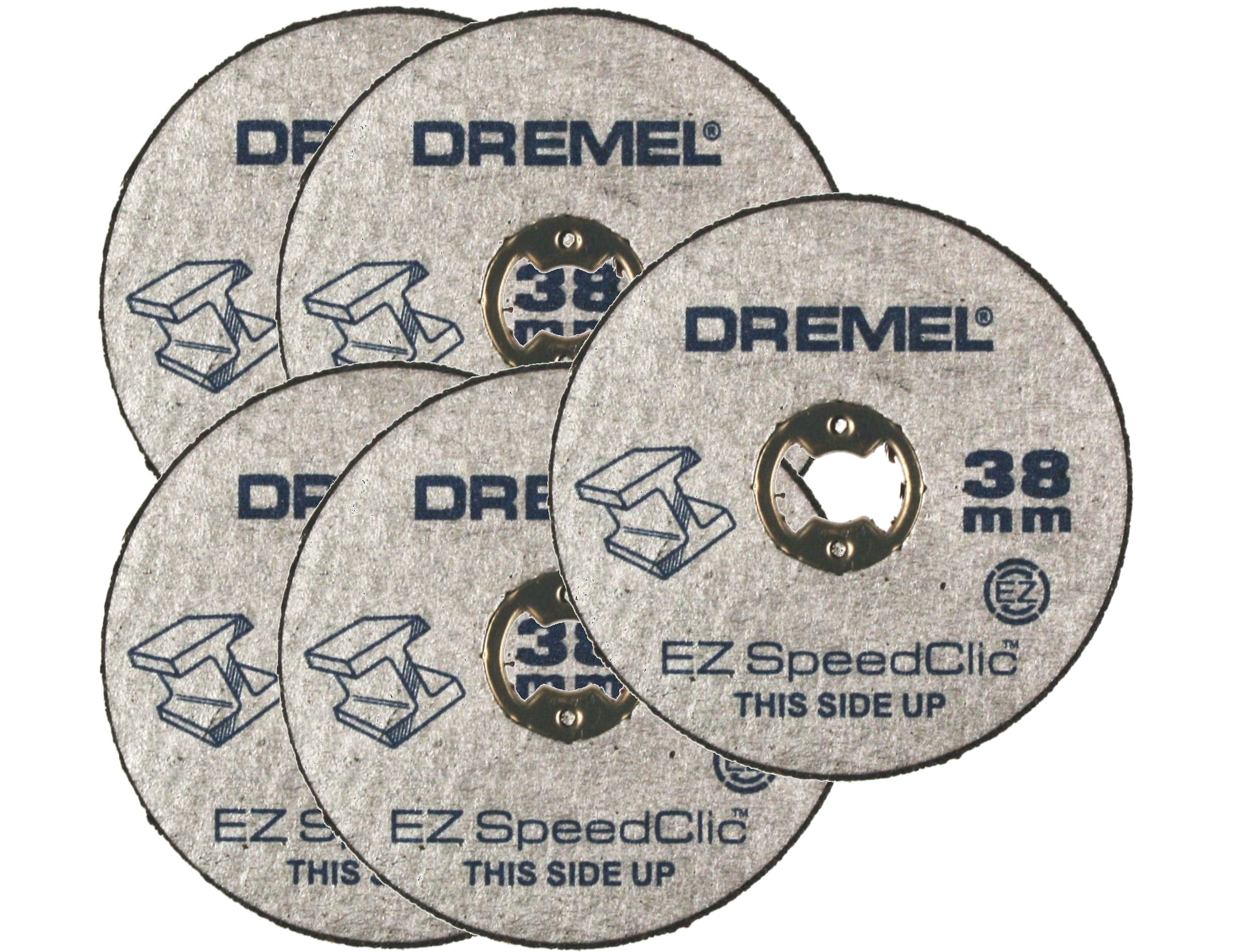 

5 Tarcz Do Metalu 38mm SC456 Ez SpeedClic Dremel