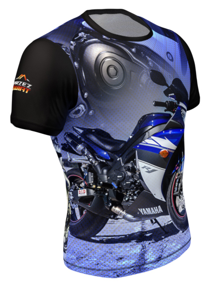 Termoaktywna koszulka T-SHIRT Yamaha R1 R6 ŚCIGACZ Rozmiar M