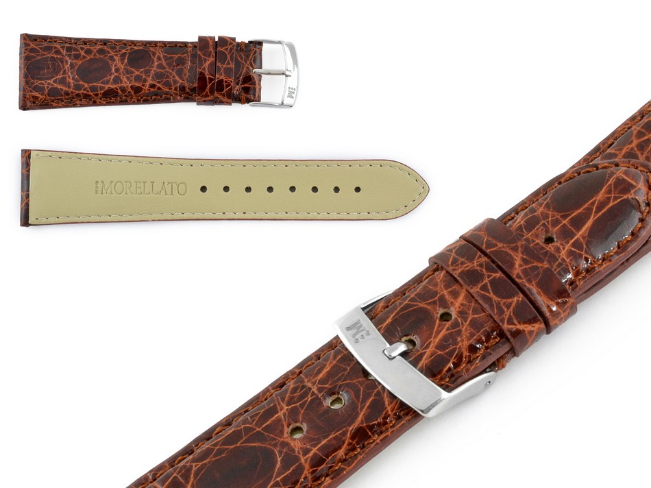 Pásek Morellato Mombasa Krokodýlí Kůže 18 Barev