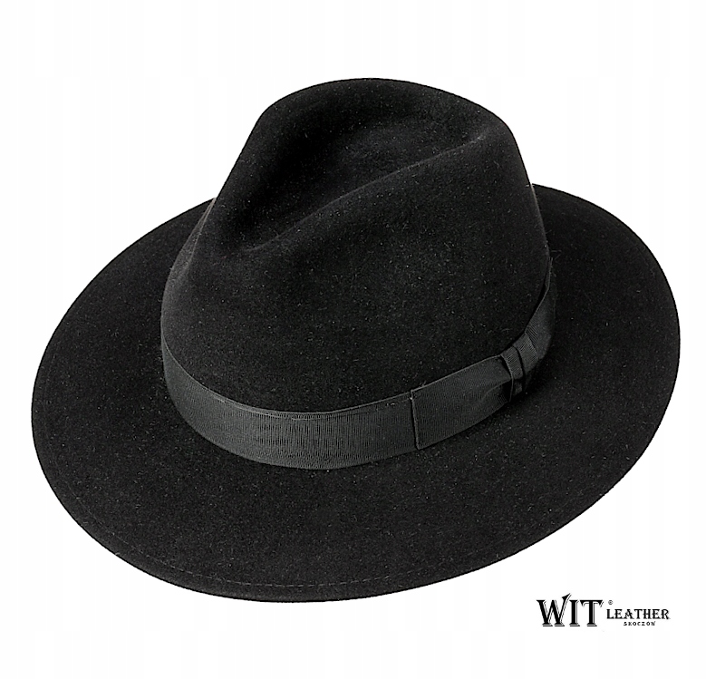 

Kapelusz Fedora Edvard - czarny Witleather Skoczów