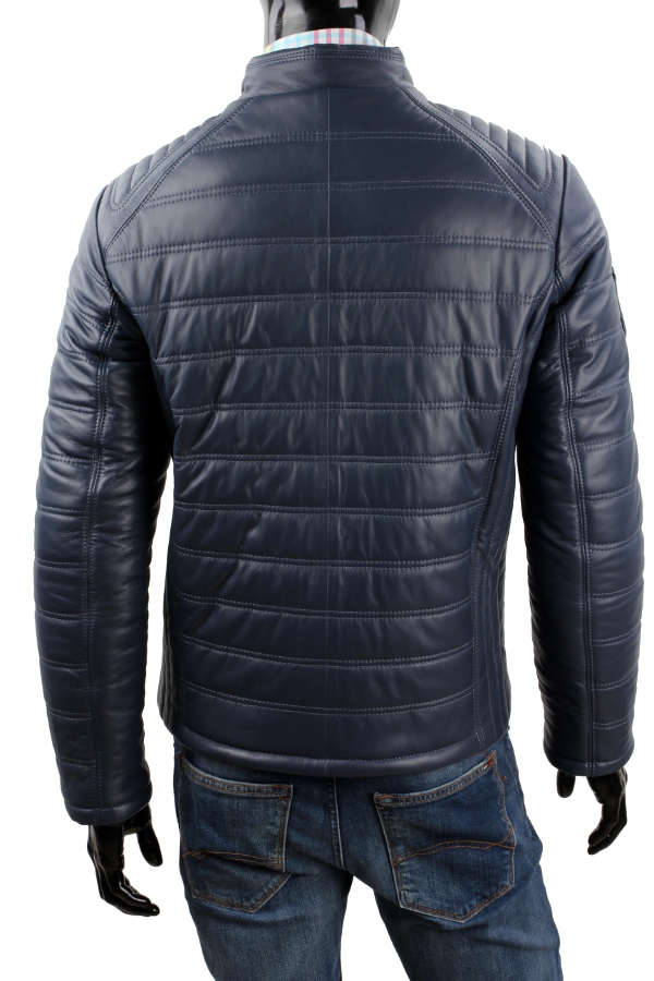 Kurtka Skórzana Pikowana Męska DORJAN LUI074 XL Rozmiar XL