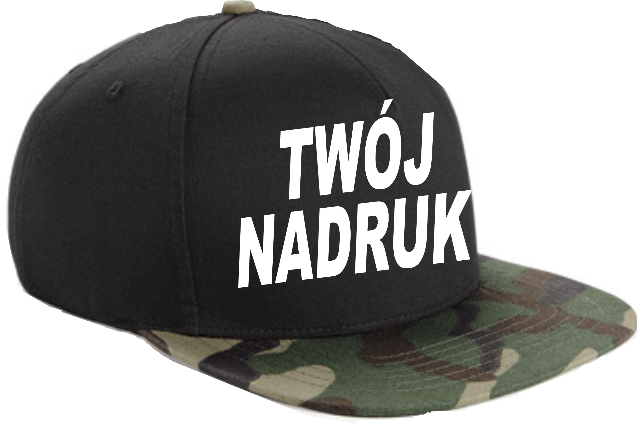 

Czapka Z Daszkiem Snapback Moro Militarna Nadruk