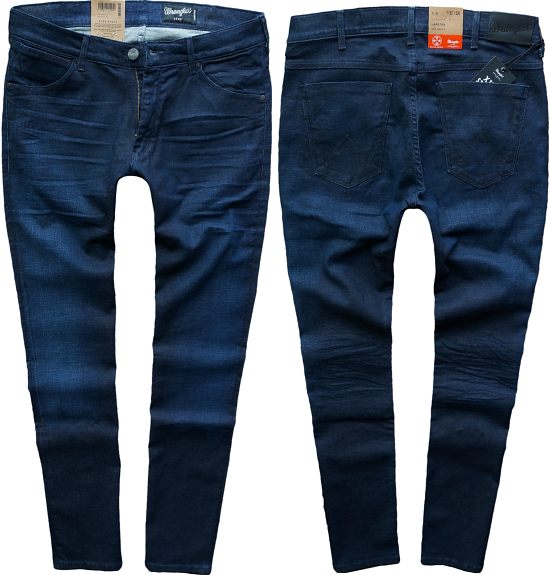 

Wrangler Larston jeansy Scrambled X rurki W31 L32