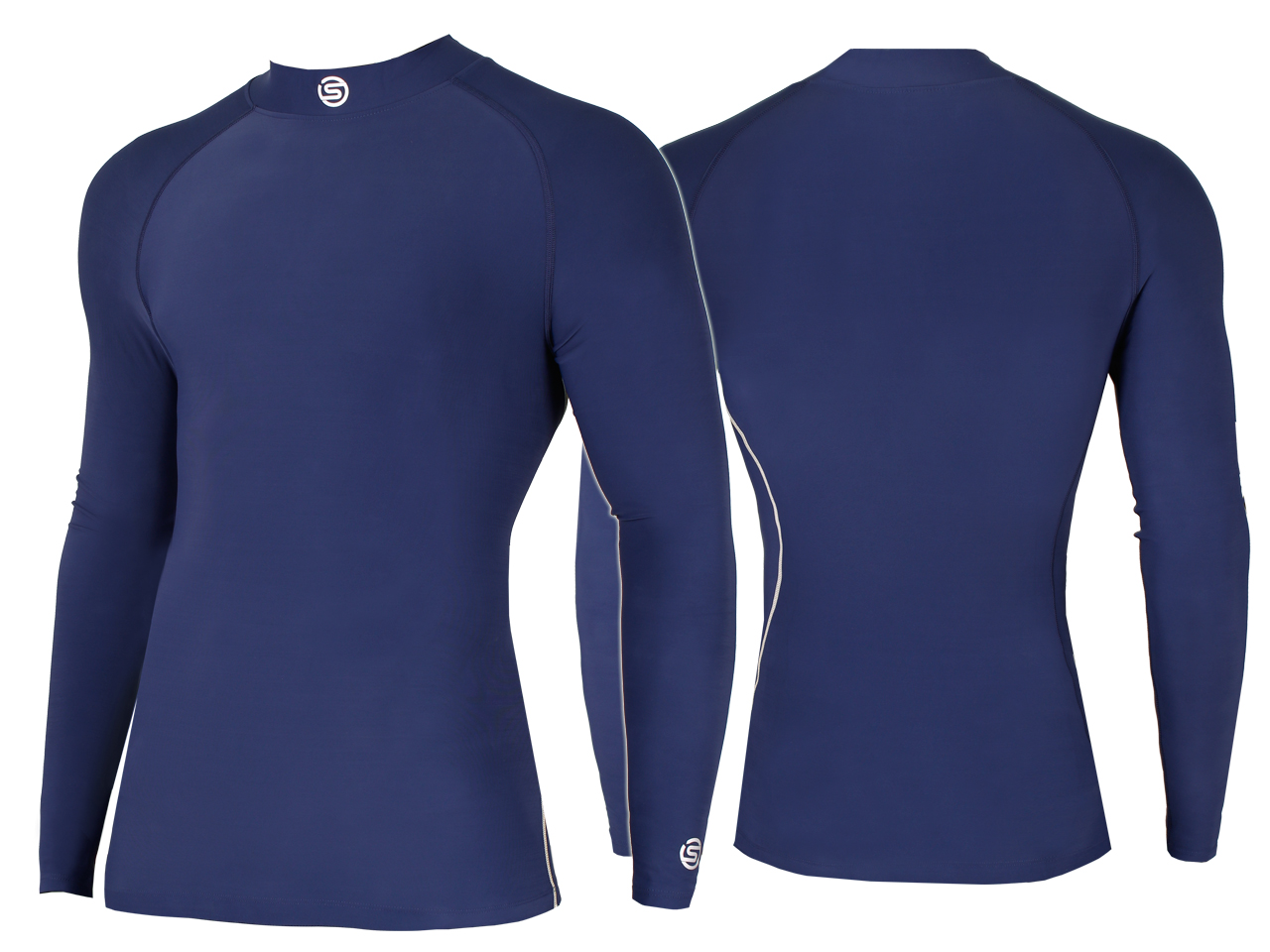 Termoaktivní prádlo Pánská Mikina Tričko TSMLF100 Skins Tmavě modrá XL