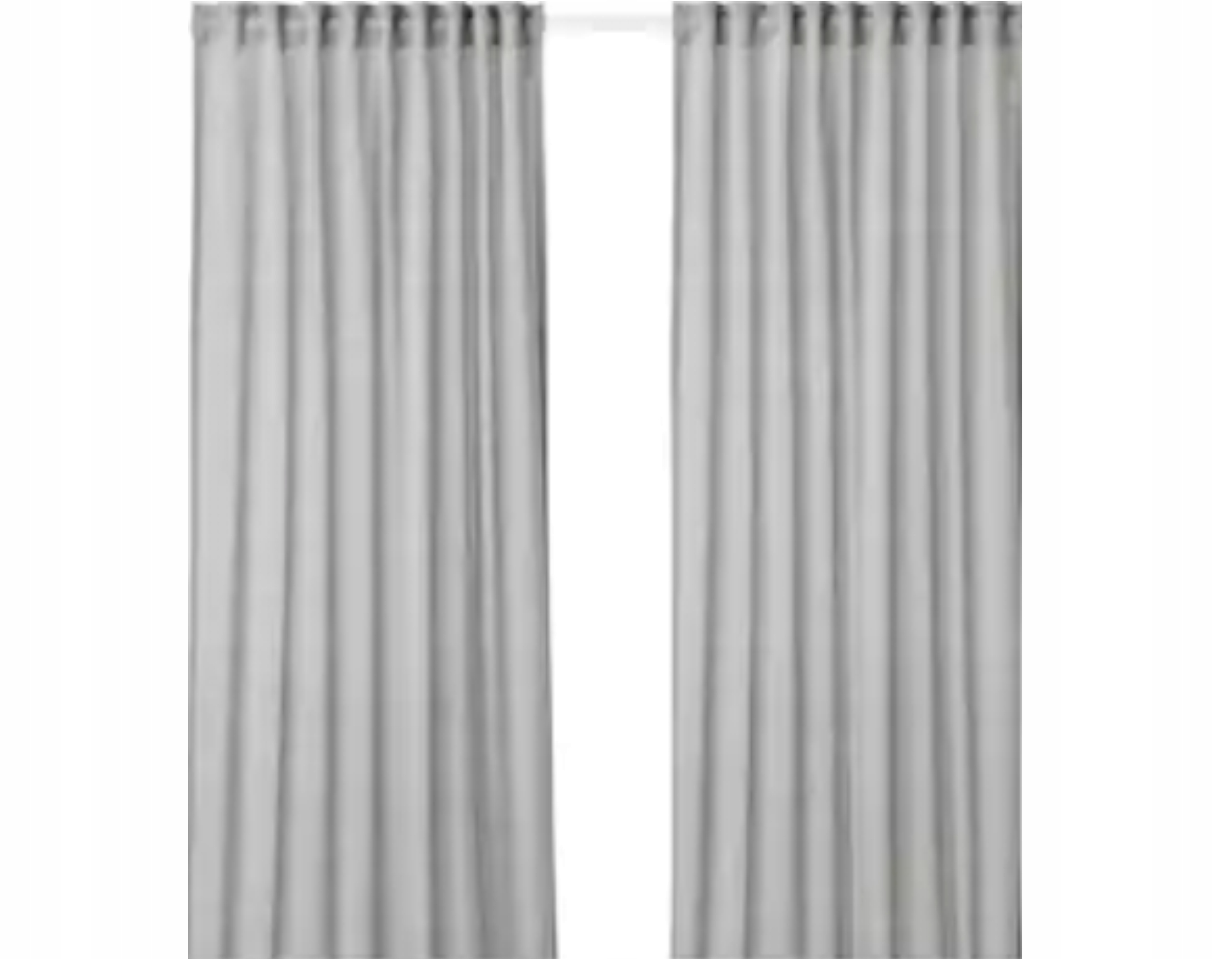 

Ikea Hilja zasłony zaciemniające 145x300 szare