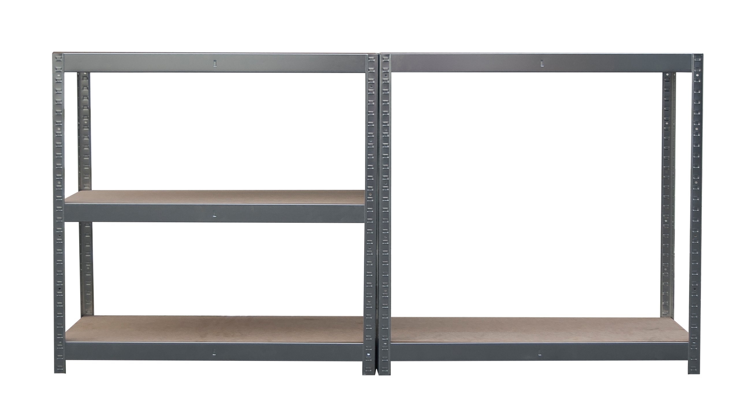 REGAL METALOWY MAGAZYNOWY 180x90x45 STRONG 1000KG Depth 45 cm