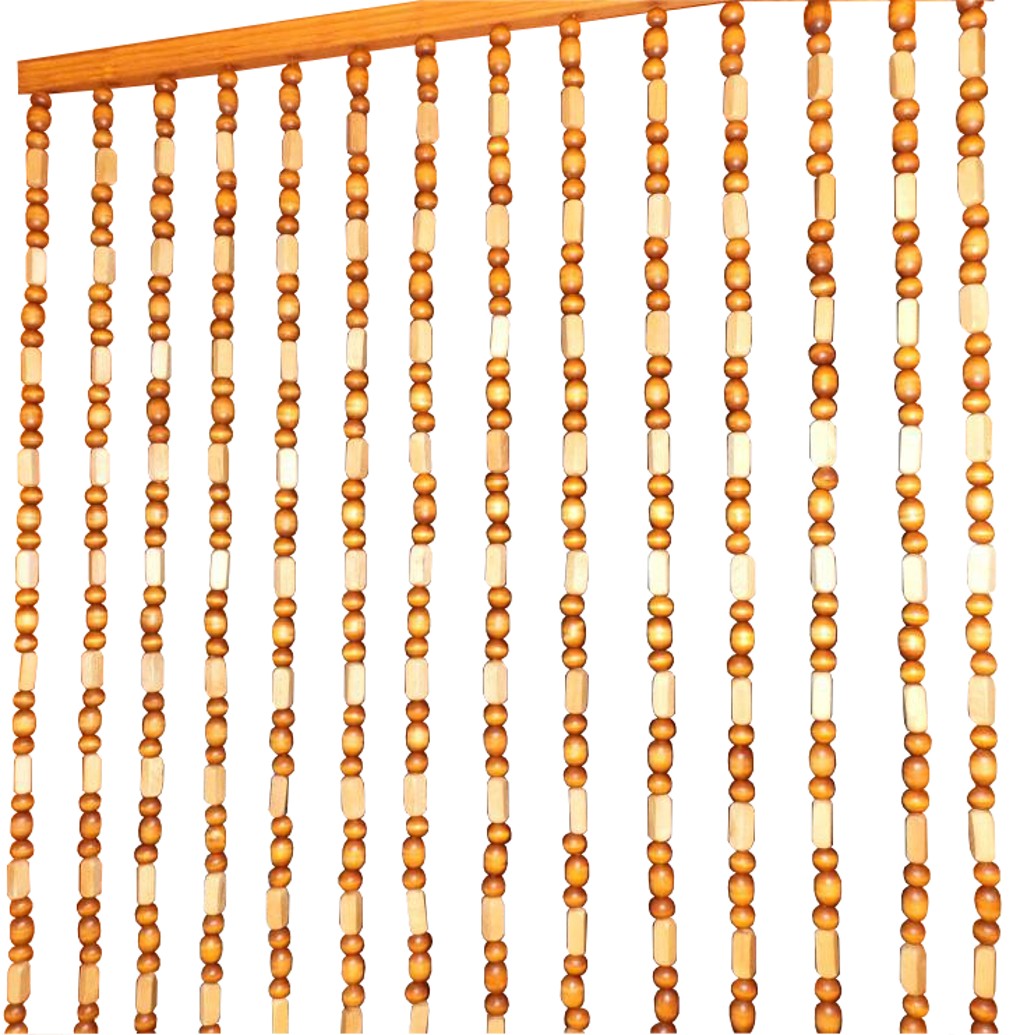 ZASŁONA KORALIKI DREWNIANE KOTARA ZASŁONKA -100cm Wysokość parawanu 200 cm