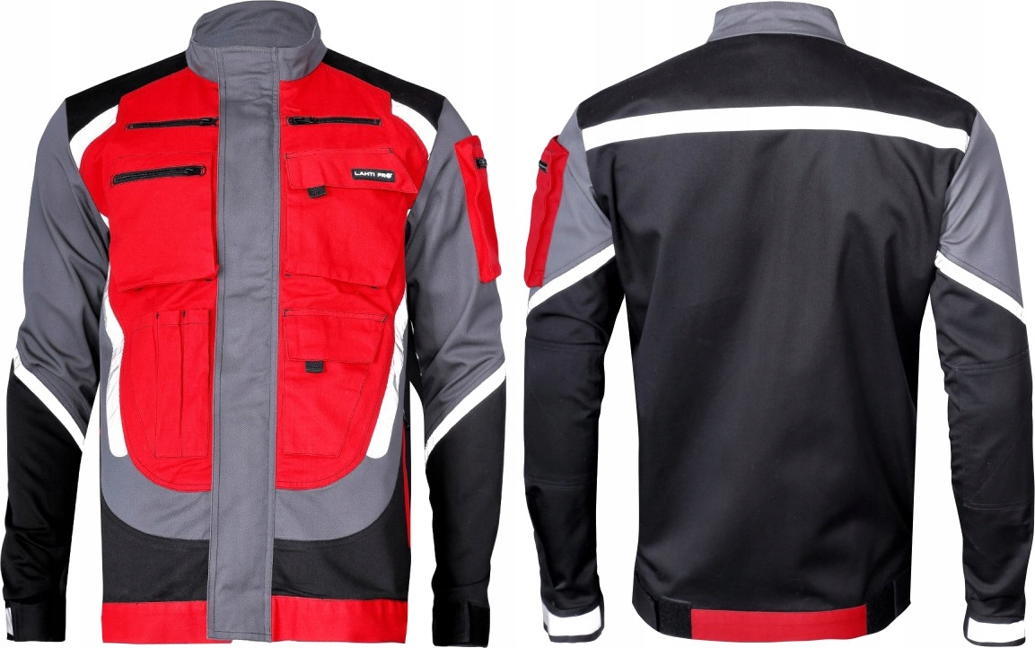 LAHTI PRO Kurtka bluza robocza z odblaskami roz.XL Rozmiar XL
