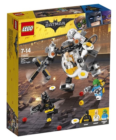 

Lego 70920 Batman Mech Eggheada Bitwa Na Jedzenie