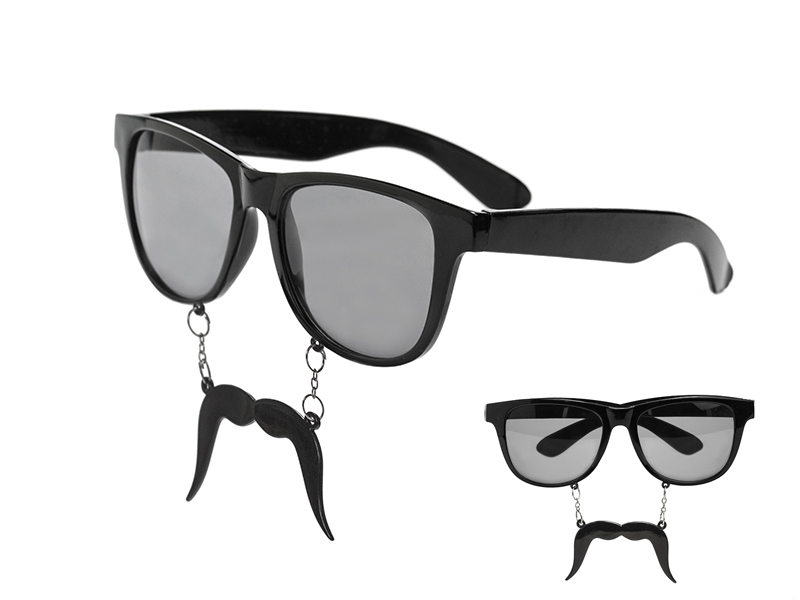 OKULARY IMPREZOWE WĄSY CZARNE FOTOBUDKA GADŻET HIT Kod producenta 883